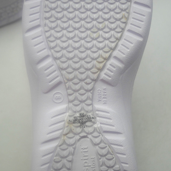 NEW Easy Spirit Martha Stewart Women's 8 White Slip On Garden Shoes Clogs - Picture 7 of 10